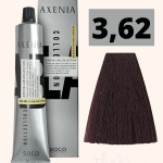 Tinte Axenia Lab 3,62. Castaño Oscuro Rojo Irise. 100 ml.