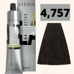 Tinte Axenia Lab 4,757. Castaño Tabaco Caoba. 100 ml.