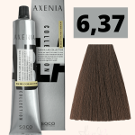 Tinte Axenia Lab 6,37. Rubio Oscuro Dorado Tabaco. 100 ml.
