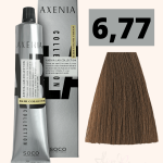 Tinte Axenia Lab 6,77. Rubio Oscuro Tabaco Intenso. 100 ml.