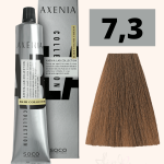 Tinte Axenia Lab 7,3. Rubio Dorado. 100 ml.