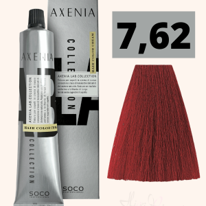 Tinte Axenia Lab 7,62. Rubio Rojo Irise. 100 ml.
