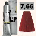 Tinte Axenia Lab 7,66. Rubio Rojizo Intenso. 100 ml.