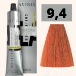 Tinte Axenia Lab 9,4. Rubio Muy Claro Cobrizo. 100 ml.