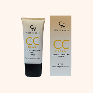 CC Cream Primer Corrector SPF 30 Amarillo 30 ml. Box.