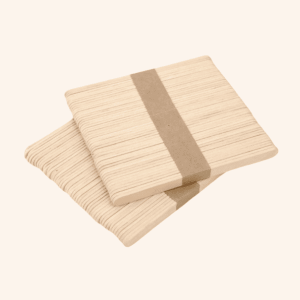 Bolsa 100 Espátulas Madera Eurostil 06651 Madera