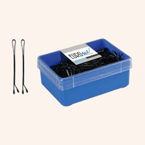 Caja Horquillas Clip Negro Eurostil 50mm 01604/50 Portada