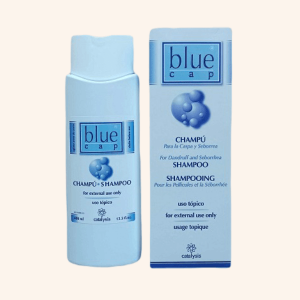 Champú Blue Cap 400 ml. Dos.